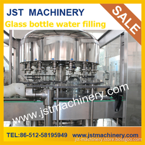 Glass Bottle 1-3 Gallon Table Wter Filling Machine / Equipment / Factory